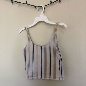 Striped Crop Top